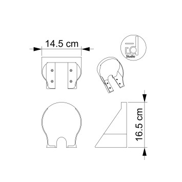 Audio Pro A10 / G10 seinäkiinnike