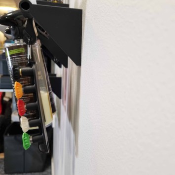 Suihkepullo- / sivellinpidike