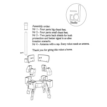Home Robot - teline HomePod minille