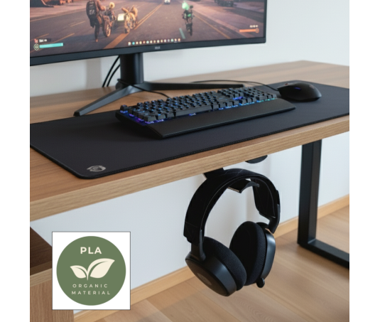 Kuulokekoukku pöydän alle