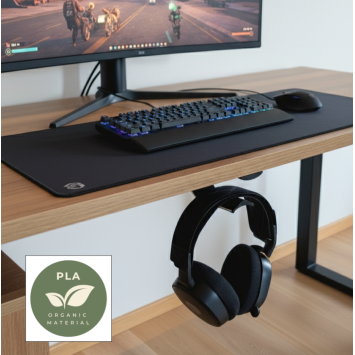 Kuulokekoukku pöydän alle