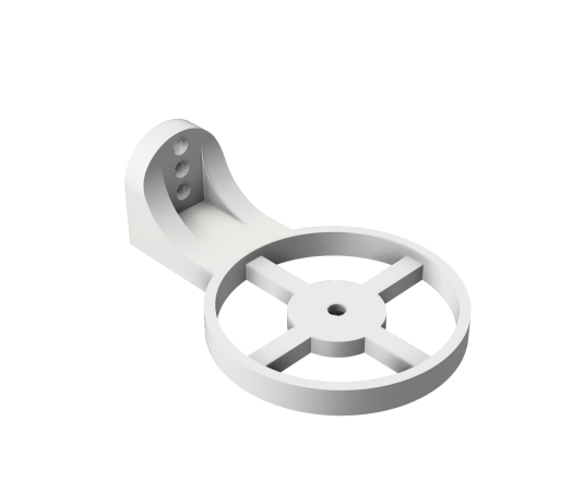 Netatmo-sade- ja tuulianturin seinäkiinnike