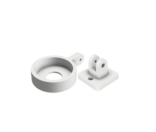 Netatmo-sääaseman ja kameran seinäkiinnike (säädettävä)