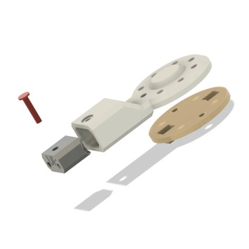 Tapo-kameran C225 ym. seinäkiinnike