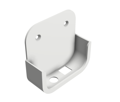 Seinäkiinnike Philips Hue Bridge 2:lle